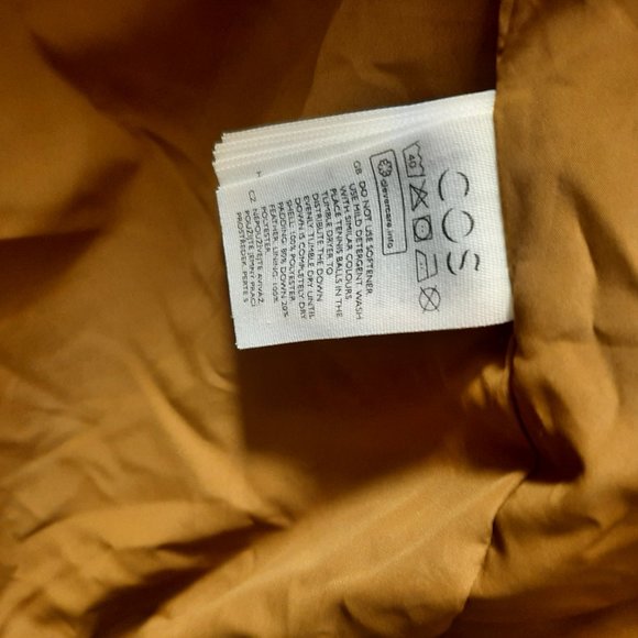 COPY - COS Long Hooded Puffer Coat NWT - Picture 6 of 6